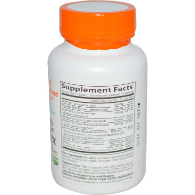 Вітамін Doctor&apos;s Best Повністю Активований Комплекс Вітамінів Групи, (DRB00299) Вінниця - фото 2