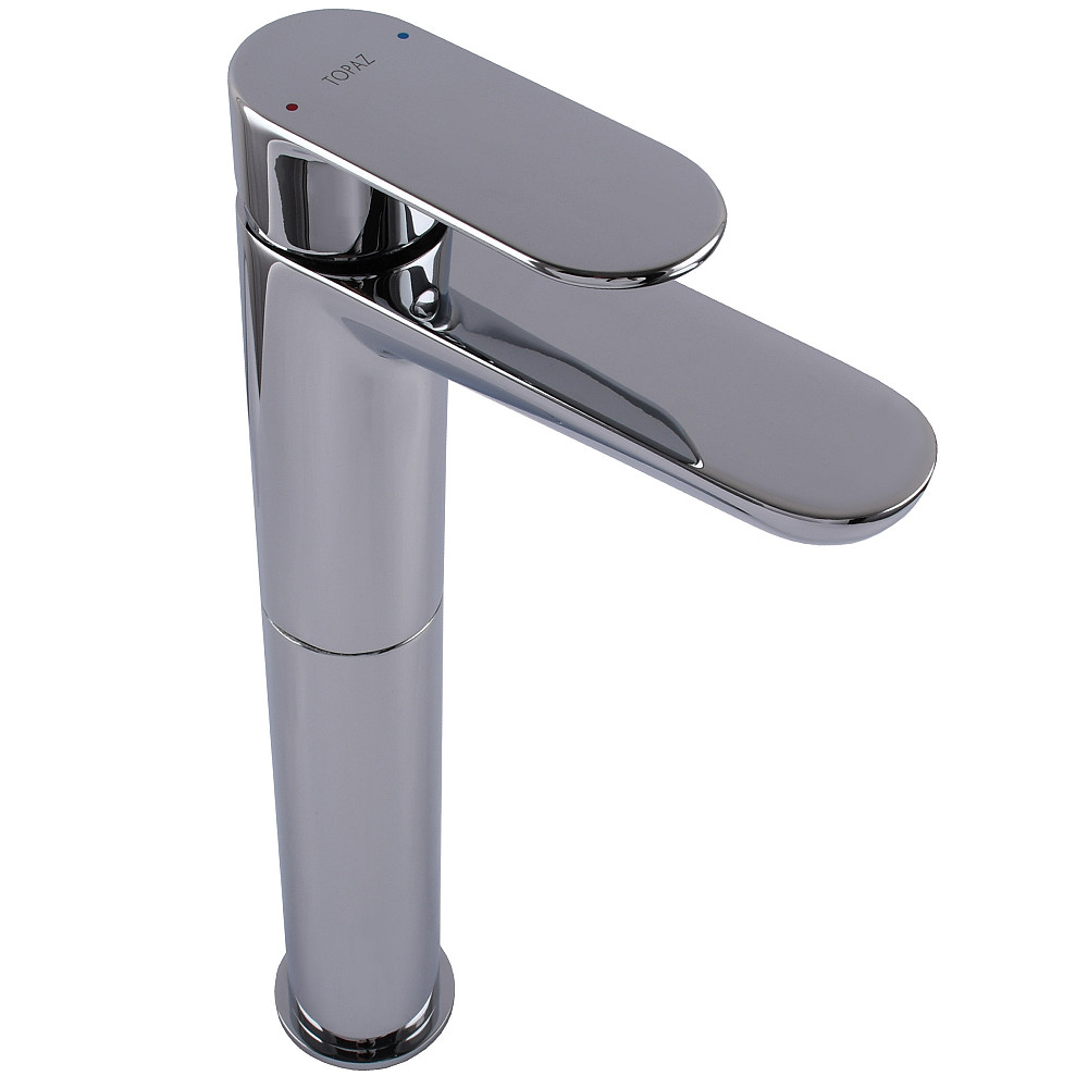 Змішувач для умивальника TOPAZ BARTS TB 07203-H36 високий H-305мм ,на гайці,шланги TAQ-M1055,D35 Луцьк - фото 2