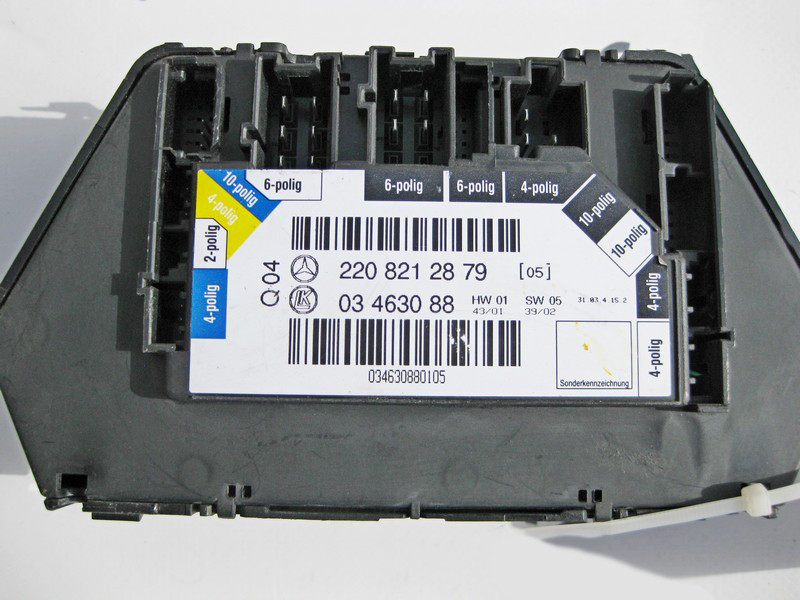 Mercedes-Benz  A2208212879 7C45 Блок кнопок керування заднім правим сидінням S-Class W220 Одеса - фото 3