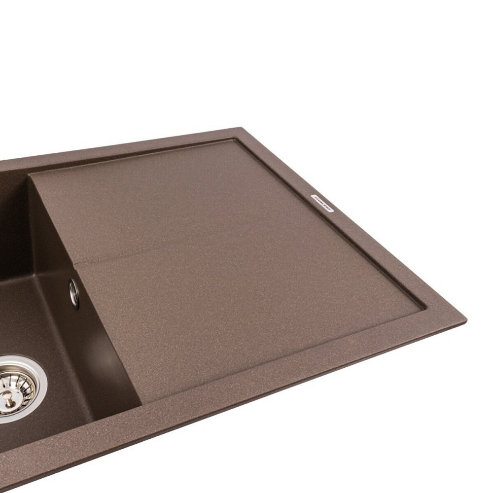 VALESO Гранітна мийка VALESO MAGNUM 7950 матова Темна скеля Коломия - фото 11