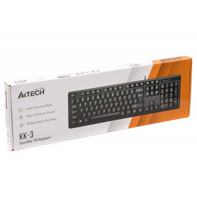 Клавиатура A4Tech KK-3 USB Black (4711421960809) Винница - изображение 4