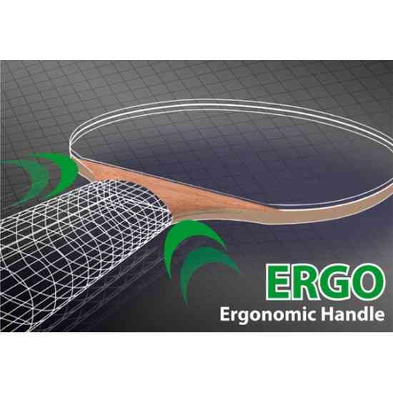 Ракетка настольный теннис Donic Top Team Level 500 Вишнёвое