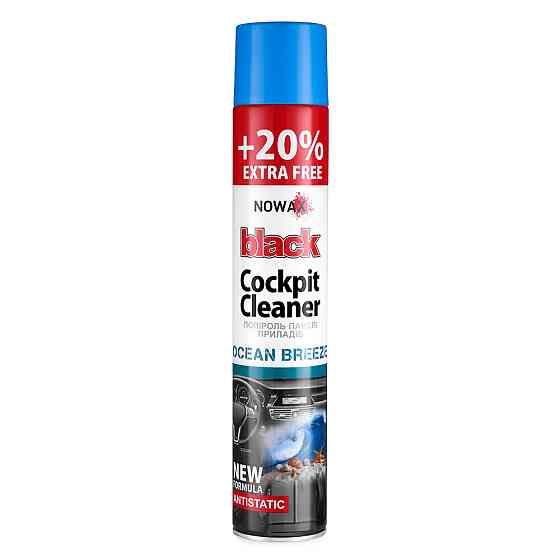 Полироль для панели приборов Nowax Cockpit Cleaner Spray Океан, 750мл Львов