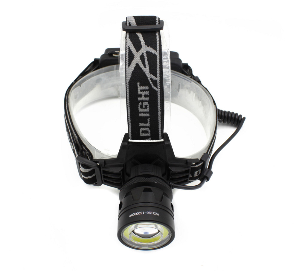 Налобний фонар PL126, Акк., T6 LED, Zoom, автомобільна зарядка Дніпро - фото 6