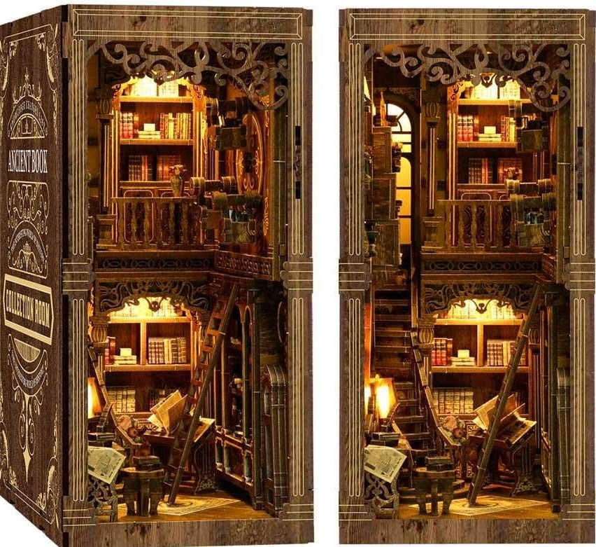 Букнук-румбокс DIY — зберіть свою мініатюрну книжкову кімнату. Харків - фото 1