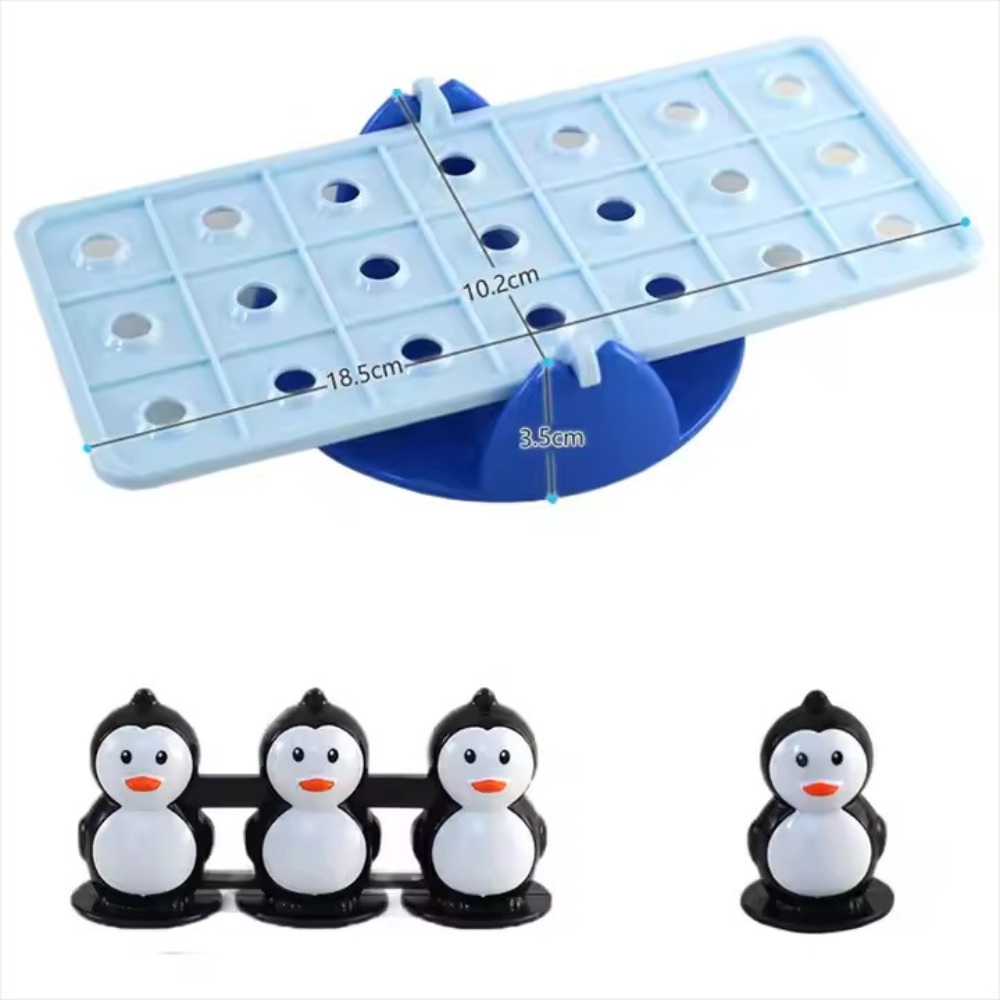 Гра настільна "Пінгвіни" дитяча розважальна гра балансир, на логіку мислення і дрібну моторику рук Кам'янець-Подільський - фото 7