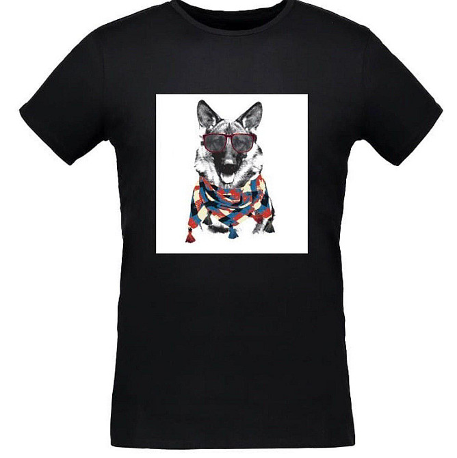 Черная женская футболка с рисунком Черновцы - изображение 1