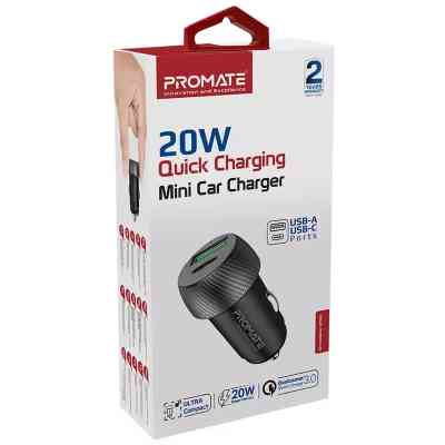 Зарядний пристрій Promate drivegear-20w.black Вінниця