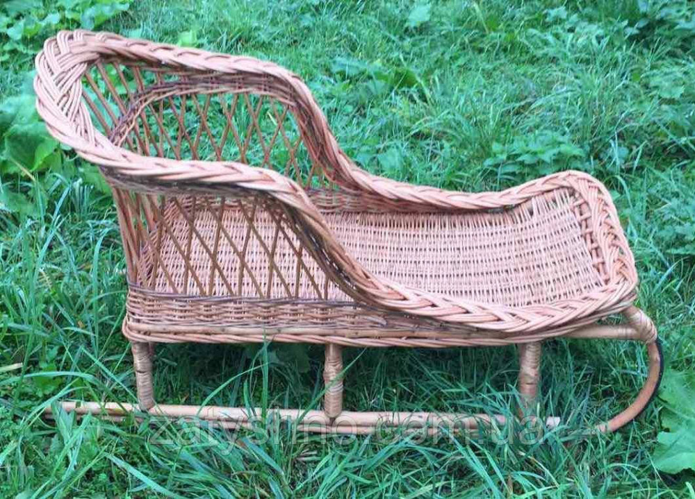 Плетеные саночки| санки для детей и взрослых | саночки  на подарок | санки из лозы Киев - изображение 3