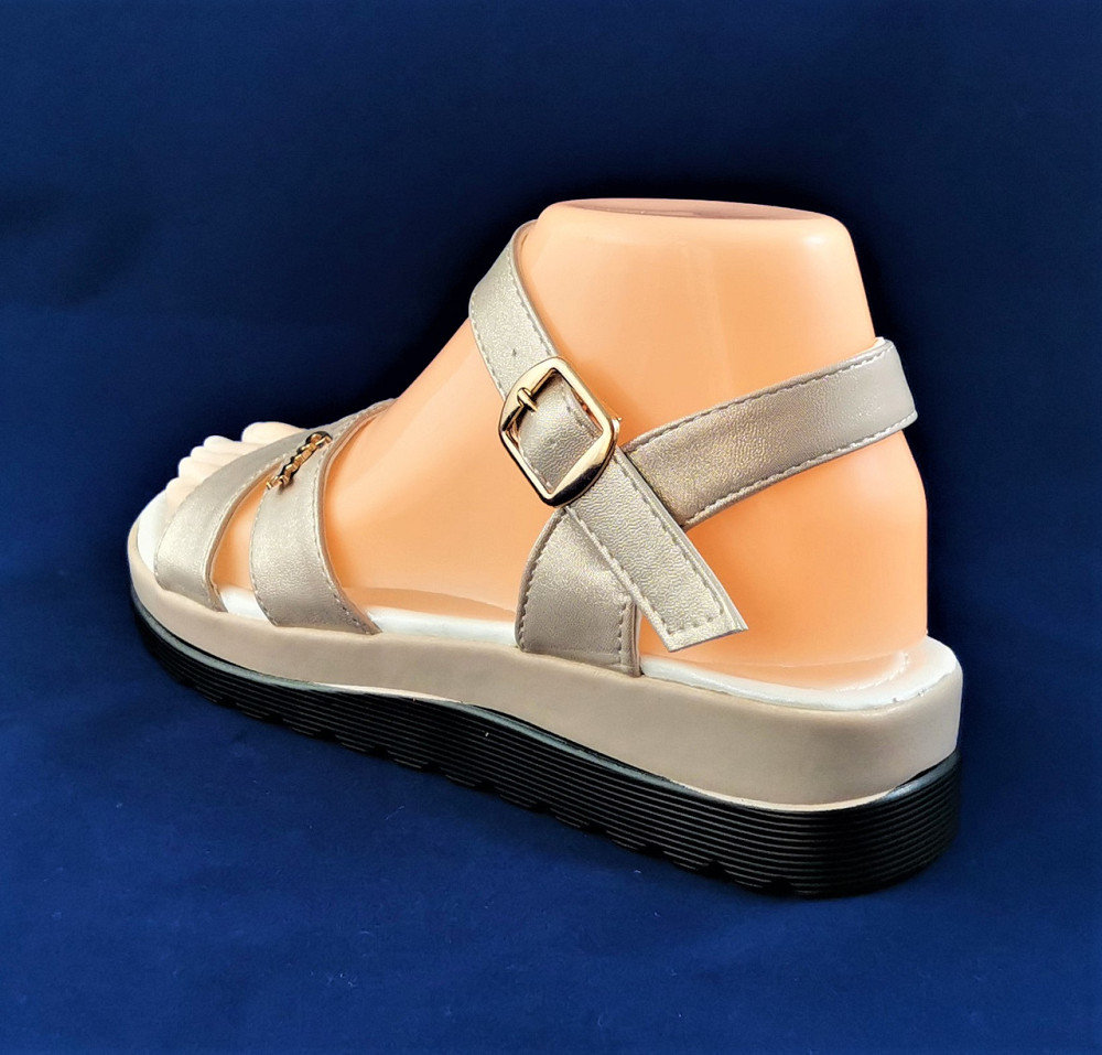 .Женские Сандалии Босоножки на Танкетке Платформе Бежевые Летние (размеры: 38) Днепр - изображение 7