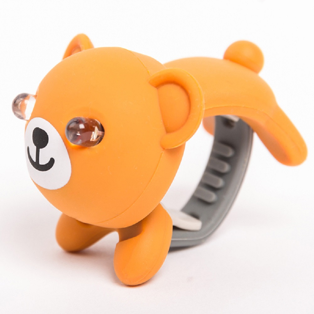 Мигалка для детского велосипеда Zoonimal Медведь, LED, на руль. Свечение: Белый Киев - изображение 3
