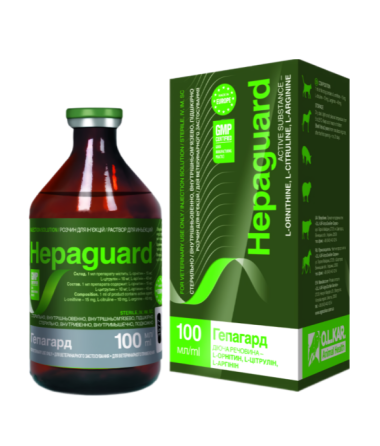 Гепагард инъекционный 100 мл O.L.KAR (Гепатопротектор) Винница