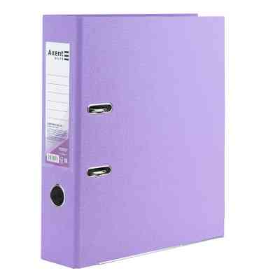 Папка - регистратор Axent Pastelini А4+ односторонняя 7.5 см Сиреневая (D1714-36C) Винница