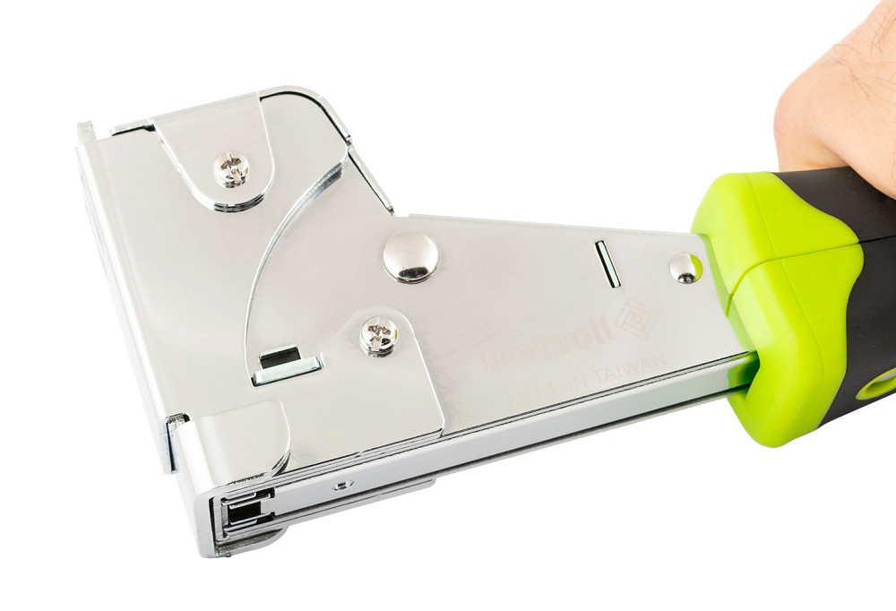 WERTVOLL Степлер молотковий з ковадлом WERTVOLL скоба R140 6-14 мм корпус метал/ергоном TPR FX- Киев - изображение 9