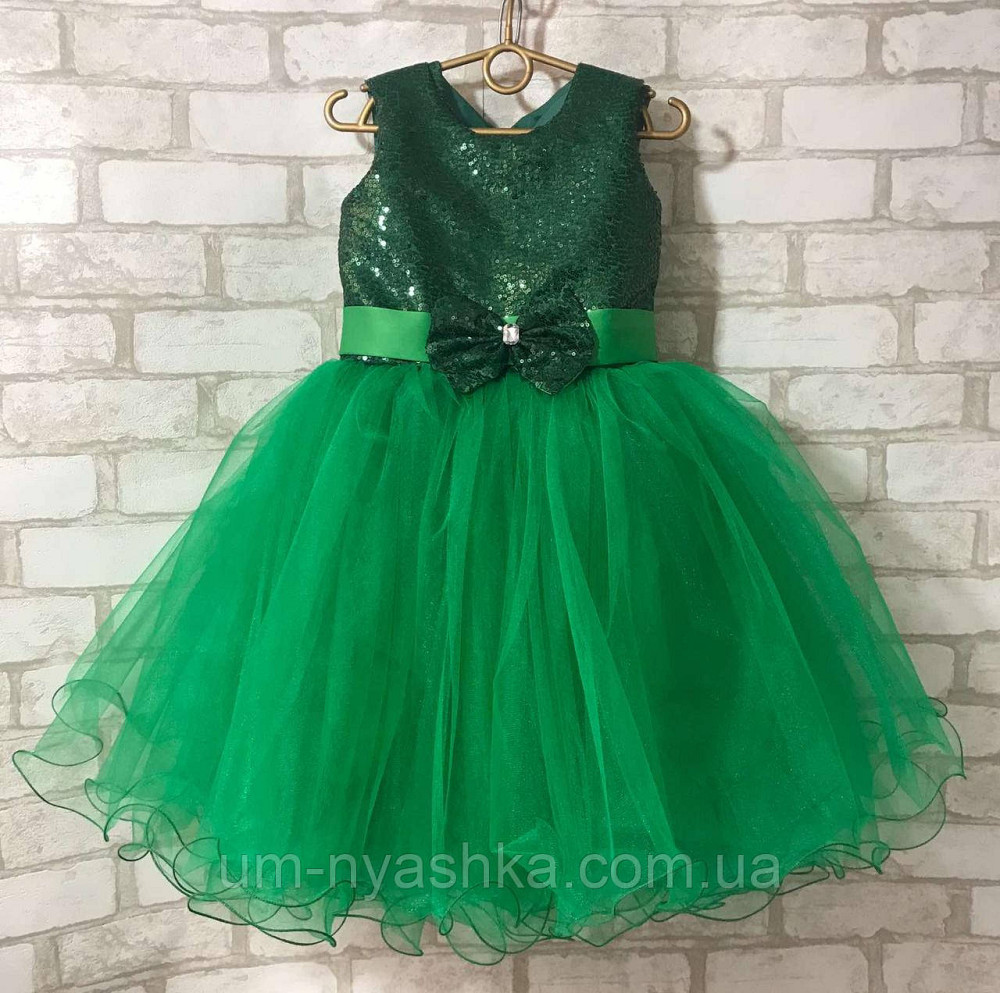 Дитячі святкові сукні з паєтками на зростання 92-110 Кривий Ріг - фото 2