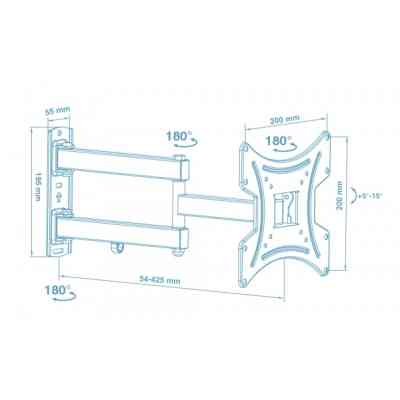 Кронштейн Walfix R-353W Винница