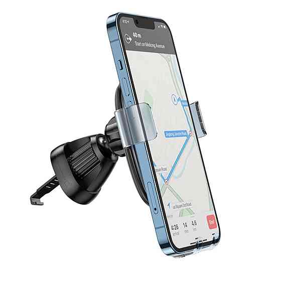 Тримач для мобільного HOCO H7 small gravity car holder(air outlet) Space Grey Киев