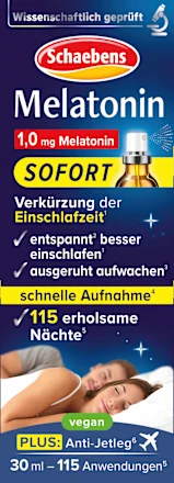 Schaebens Melatonin Sofort-Spray Спрей мелатоніну миттєвої дії Львів