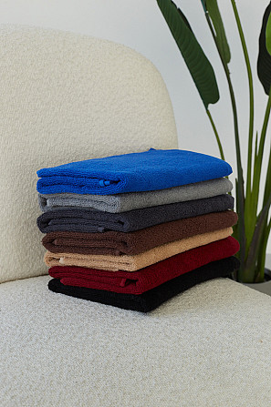 Полотенце однотонное Ideal Textile 40х70 см 400 г/м2 (56860905) Черновцы - изображение 5