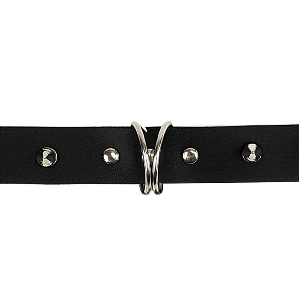 Нашийник з шипами та повідцем Art of Sex - Collar Spikes and Leash Sex Aura Київ - фото 3