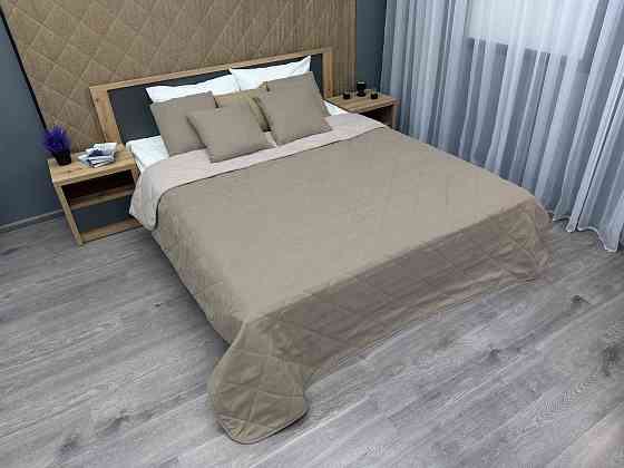 Покрывало стеганое Decorator Sparta Diamond ромб 240х260 см капучино (85-060) Киев