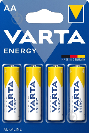 Батарейка Varta Energy LR6/ AA/1,5V/ 4xBLI/ Alkaline KOD-6410 Київ