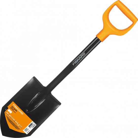 Універсальна Лопата саперна для копа 80 см Fiskars "Solid" (1014809/131417) Ресорна сталь Нововолинськ