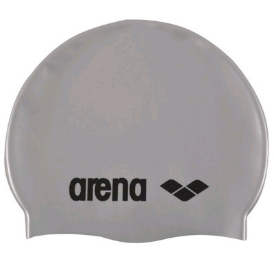 Шапка для плавання Arena Classic Silicone 91662-051 сріблястий Уні OSFM (3468333887403) Вінниця - фото 1