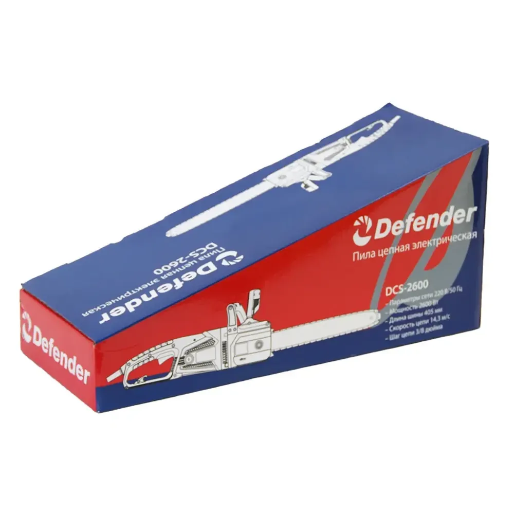 Електрична ланцюгова пила Defender DCS-2600 (2600 Вт) – Надійність та потужність! Львів - фото 2