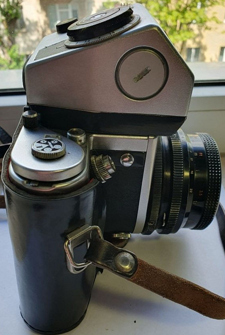 Середньоформатний плівковий фотоапарат Pentacon Six TL з об'єктивом Carl Zeiss Jena DDR Biometar 2.8/80 Харьков - изображение 4