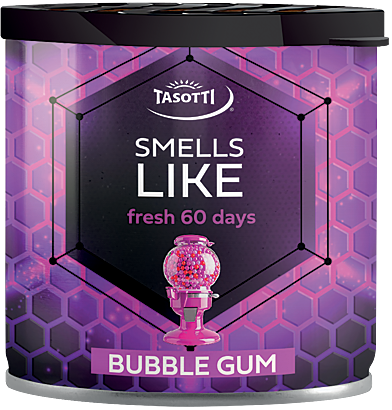 Ароматизатор для авто гелевий "Smells Like" Bubble Gum (Жувальна гумка) 80мл Tasotti Київ - фото 1
