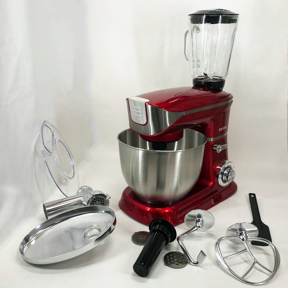 Побутовий кухонний планетарний міксер з чашею Rainberg, Тістомісильник планетарний міксер для випічки TV-34 Івано-Франківськ - фото 2