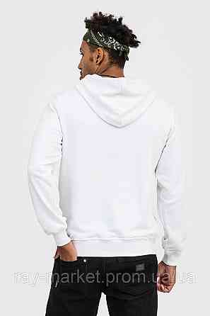 Худі базове утеплене Ray Basic чоловіче біле (U0401M-White) M Київ