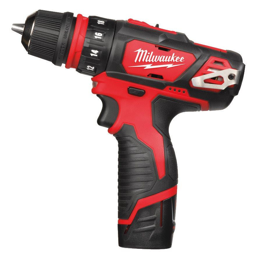 Дриль-шурупокрут акумуляторний MILWAUKEE, M12 BDDXKIT-202C (+ заряд.пристрій, 2 акум.Х 2Аг, 3 насадки, HD кейс) Одеса - фото 3
