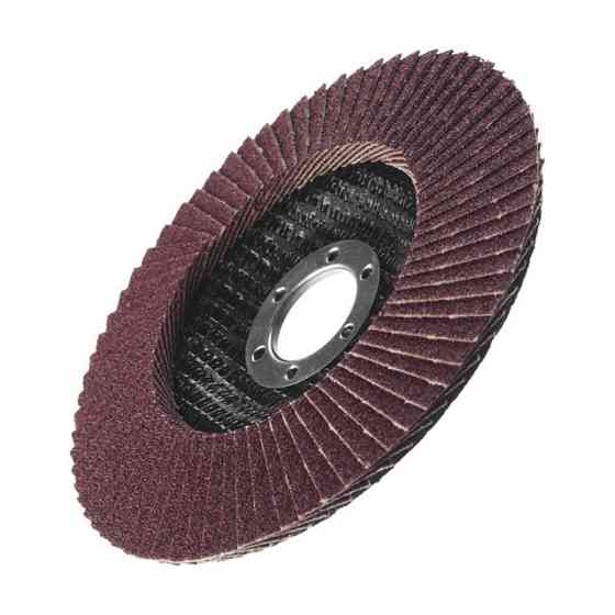 Диск шліфувальний пелюстковий, 125×22 мм, зерно K120, 13300 об/хв INTERTOOL BT-0212 Київ