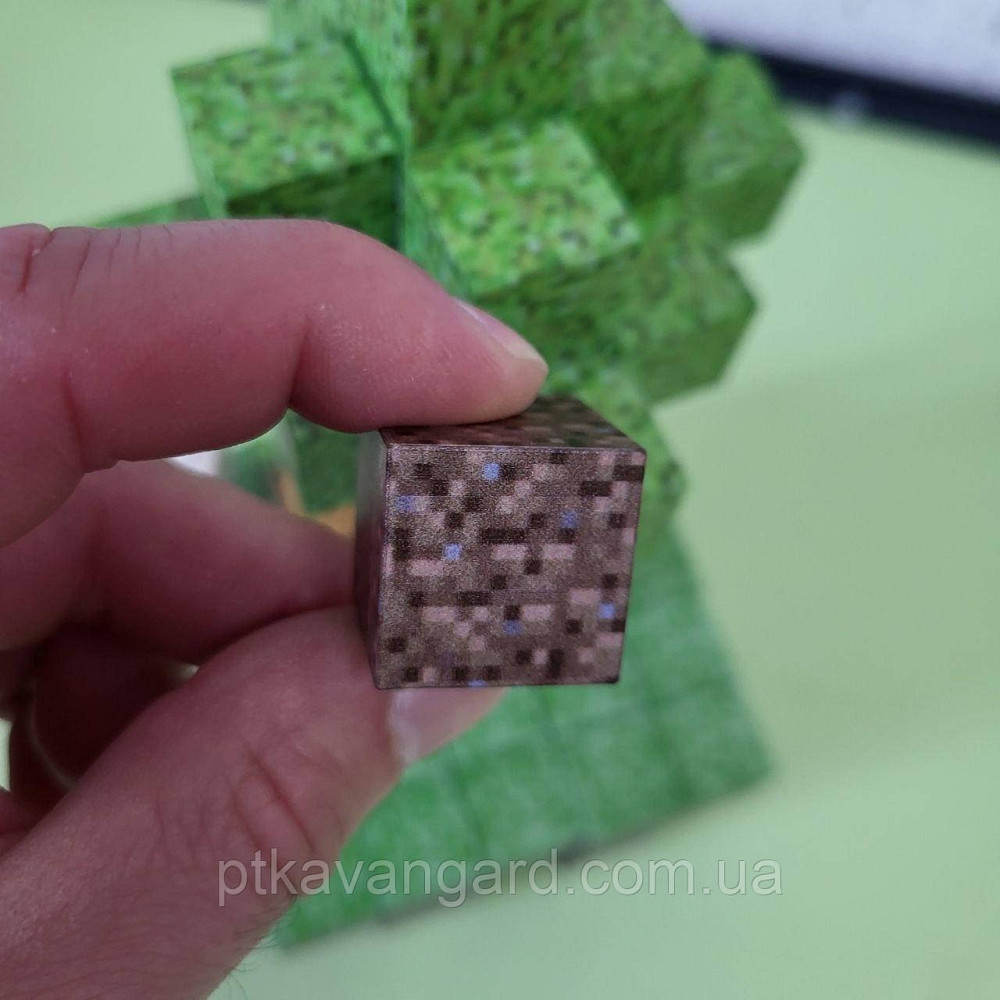 Конструктор магнітний майнкрафт 66 магнітних блока дерево на землі Dream World LZCK 041 Хмельницький - фото 3