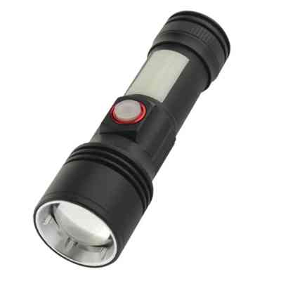 Ліхтар Quantum Adept 10W LED zoom +COB з USB (QM-FL1031) Вінниця