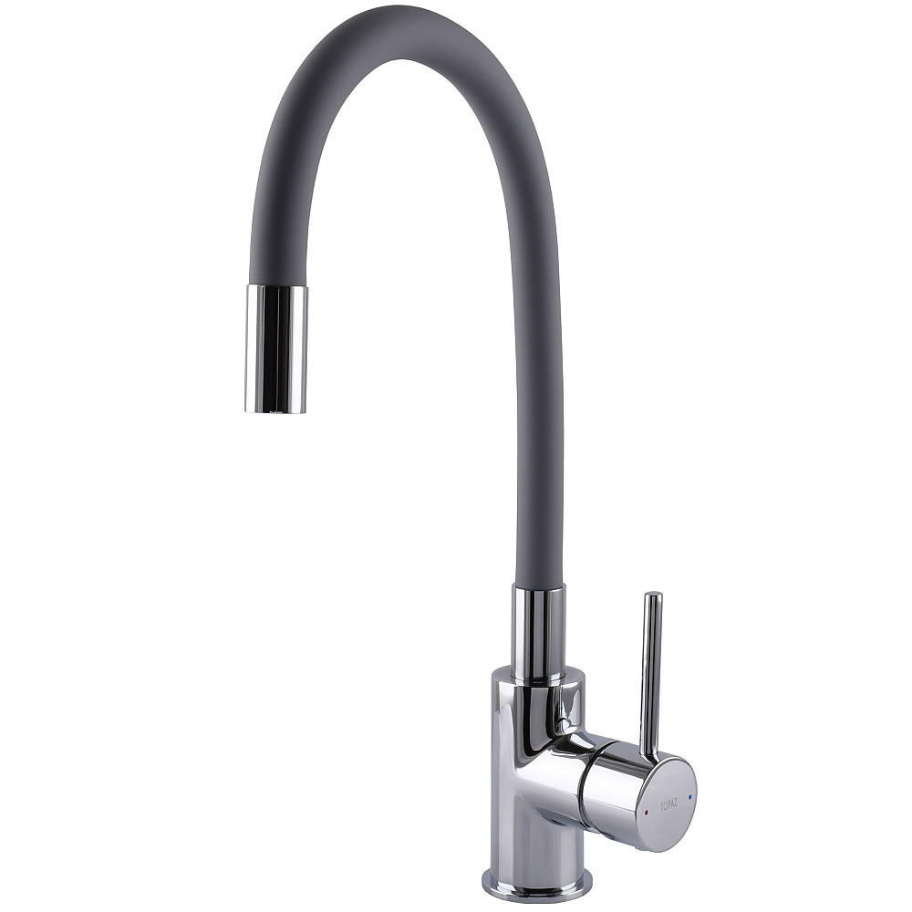 Змішувач для кухні TOPAZ CORSICA TC 8853-04-GR, Шланги TAQ-M1055 Луцьк - фото 1