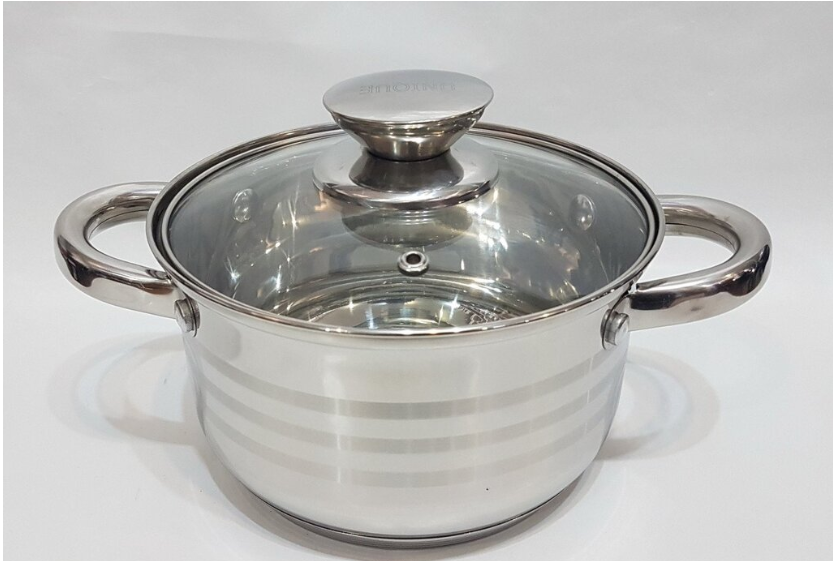 Кастрюля UNIQUE UN-5008 из нержавеющей стали объемом 7 литров, качественная и долговечная посуда Одесса - изображение 3