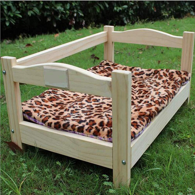 Лежак дерев'яний для собаки "Рамзай 90х55" бланже Миколаїв - фото 5