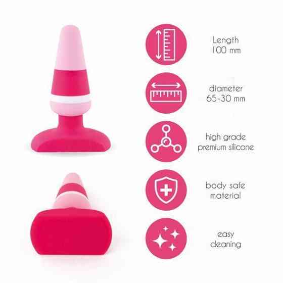Анальна пробка FeelzToys - Plugz Butt Plug Colors Nr. 2 Sex Aura Київ