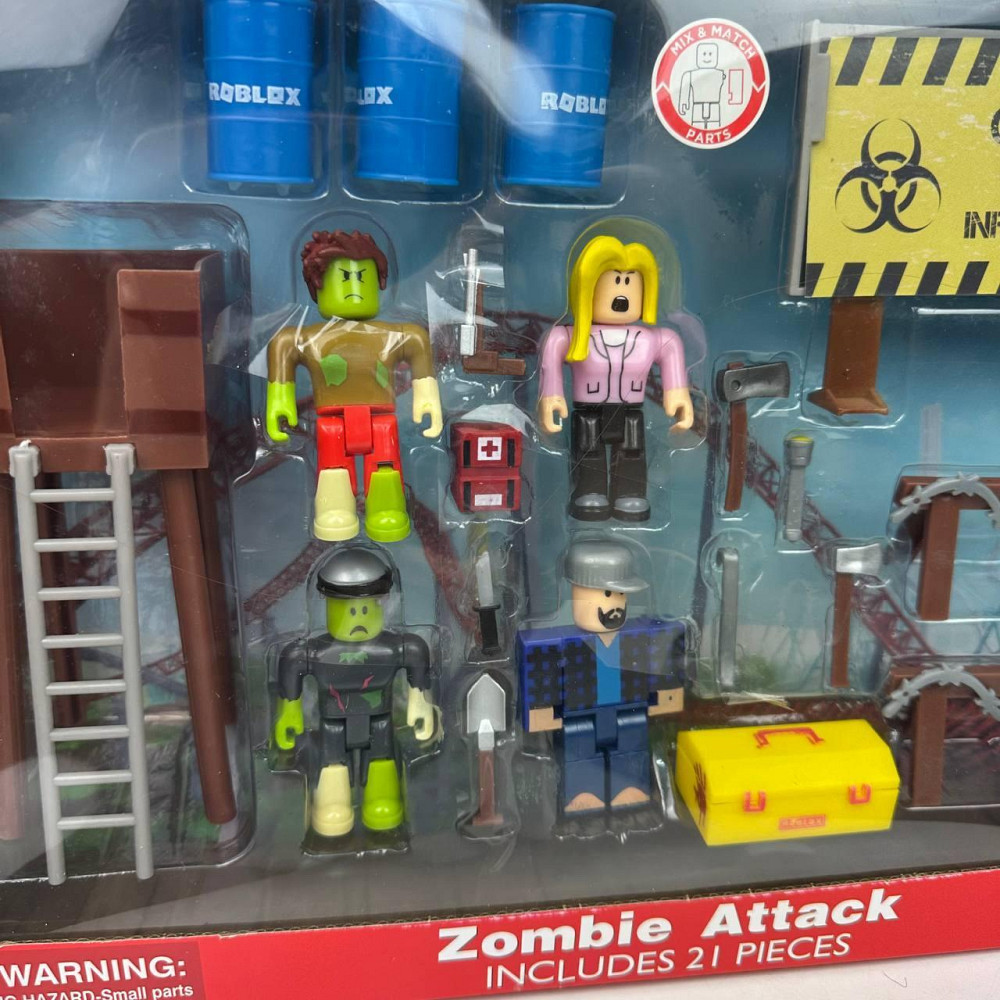 Великі ігрові фігурки Roblox в коробці атака зомбі, іграшкові чоловічки Роблокс набір ( 24443 ) Харьков - изображение 4