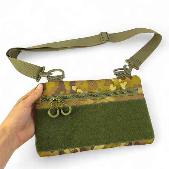 Плечевая мужская вместительная сумка, Мужская уличная сумка через плечо, Практичная сумка-мессенджер UT-40 Ивано-Франковск