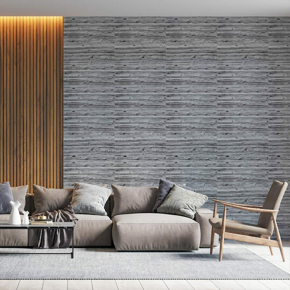 Самоклеющаяся 3D панель под дерево цвета зебры 2800х700х3мм SW-00001769 Днепр - изображение 6