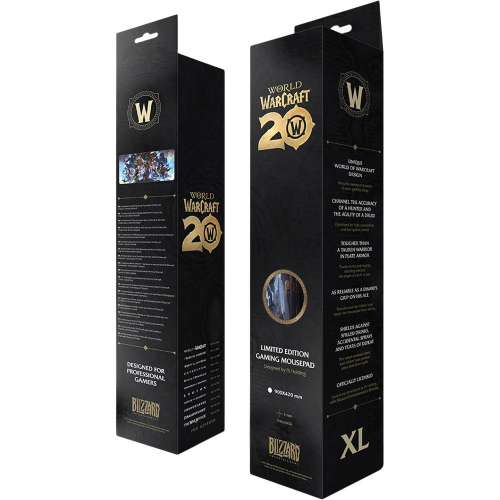 Ігрова поверхня Blizzard World of WarCraft 20th Anniversary XL (FBLMPWOW20ANN25XL) ( 17521 ) Харків - фото 2