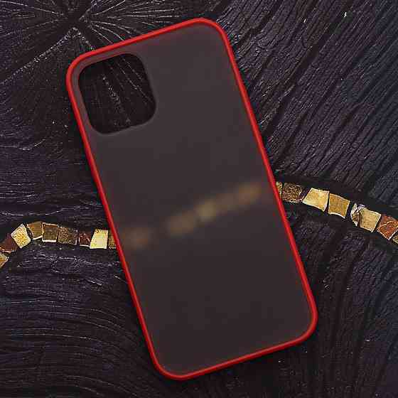 Чехол Funda (FULL PROTECTION) for iPhone 12 Pro Max Red/Black Киев