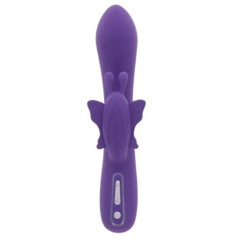 Вібратор-кролик з метеликом Toy Joy Fabulous Butterfly Vibrator Sex Aura Київ - фото 2