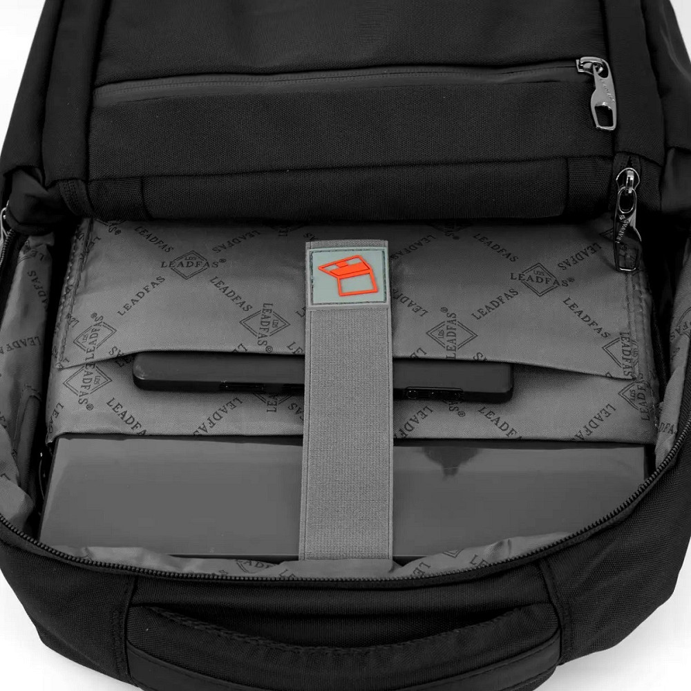 Рюкзак LEADFAS чорний Київ - фото 5