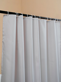 Штора для ванної Тканина Піка 180*180 см сіра Харків