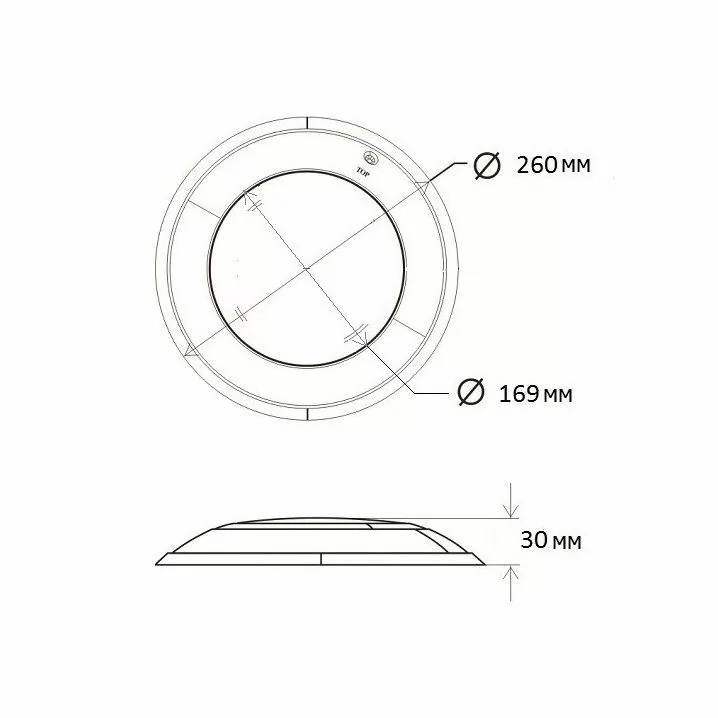 Прожектор светодиодный для бассейнов Aquaviva LED001B (HT201S) 546LED (36 Вт) NW White стальной + закладная Киев - изображение 9